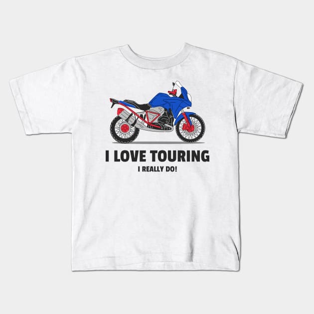 Do you Love Touring? Kids T-Shirt by ForEngineer